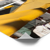 Traditionele Duitse woningen Poster (Hoek)