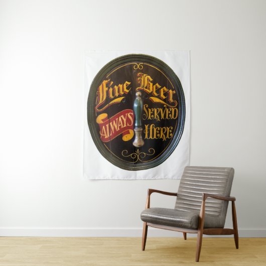 Traditionele echte paling of barbeel wandkleed (In situ)