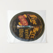 Traditionele echte paling of barbeel wandkleed (Voorkant (horizontaal))