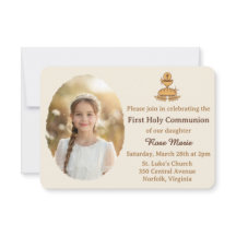 Traditionele Eerste Heilige Communie Foto