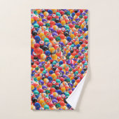 Traditionele Eightball Colors Bath Towel Set Bad Handdoek (Handdoek)