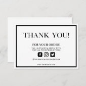 Traditionele elegant Dank u Aangepaste media invoe (Voorkant / Achterkant)