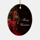 Traditionele Elegante Kerstboomornamenten Keramisch Ornament (Rechts)