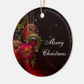 Traditionele Elegante Kerstboomornamenten Keramisch Ornament (Links)