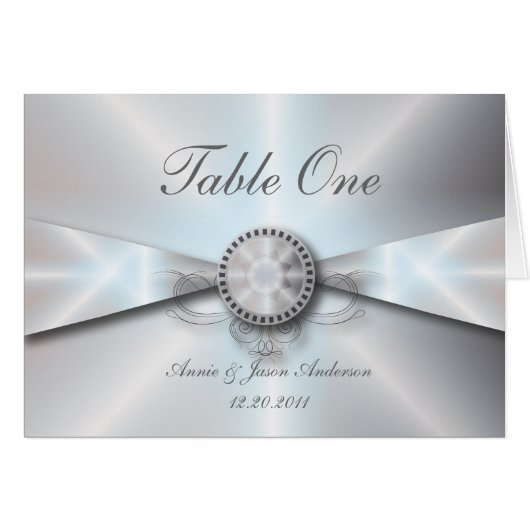 Traditionele elegante parel witte bruiloft (Voorkant Horizontaal)