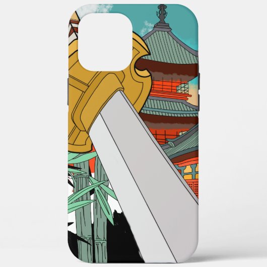 Traditionele elegantie: Japanse Pagode Telefoonhoe Case-Mate iPhone Case (Achterkant)