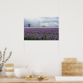 Traditionele en moderne windmolen in het poster va (Keuken)