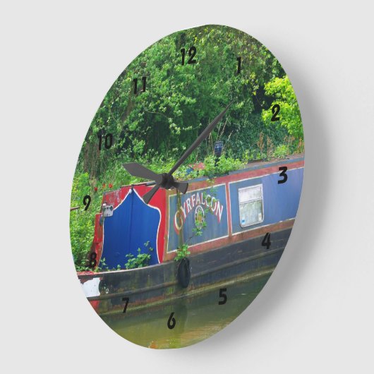 Traditionele Engelse kanaalboot Grote Klok (Hoek)