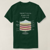 Traditionele Engelse trifle T-shirt (Design voorkant)