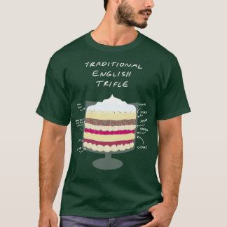 Traditionele Engelse trifle T-shirt