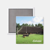 Traditionele Estse huismagneet Magneet (Voorkant / Achterkant)