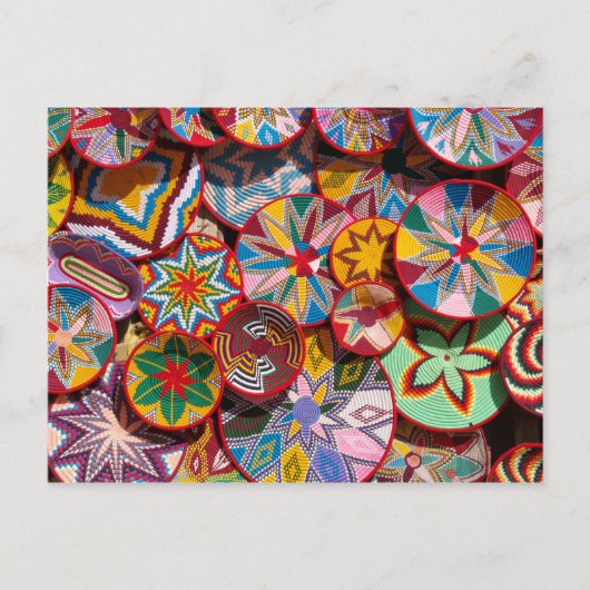 Traditionele Ethiopische manden Briefkaart (Voorkant)