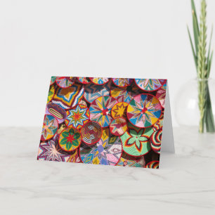 Traditionele Ethiopische manden Kaart