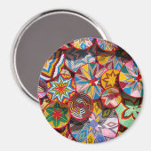 Traditionele Ethiopische manden Magneet (Voorkant / Achterkant)