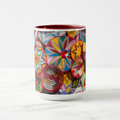 Traditionele Ethiopische manden Mok (Midden)