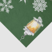 Traditionele feestelijke kerst tissuepapier (Detail)