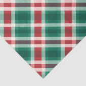 Traditionele feestelijke rood en groen geplakt tissuepapier (Detail)