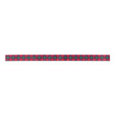 Traditionele Festieve Tartan Satijnen Lint (Voorkant)