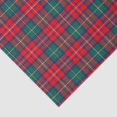 Traditionele Festieve Tartan Tissuepapier (Detail)