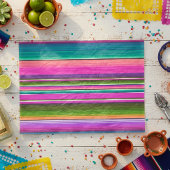 Traditionele Fiesta Mexicaanse Blanket Serape Pink Tissuepapier