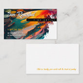 Traditionele fijne artiest | Schilder Visitekaartje (Voorkant / Achterkant)