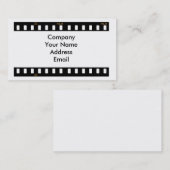 Traditionele film visitekaartje (Voorkant / Achterkant)