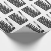Traditionele filmklapper-board cadeaupapier (Hoek)