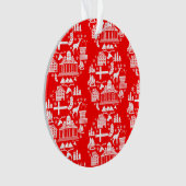 Traditionele Finse Kerstdecoratie Ornament (voorkant)