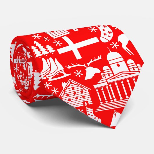 Traditionele Finse Kerstdecoratie Stropdas (Opgerold)