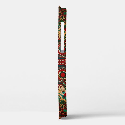Traditionele florale paisleyband Case-Mate iPhone case (Achterkant / Links)