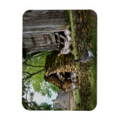 Traditionele foie gras ganzen boerderij rechthoekm magneet (Verticaal)