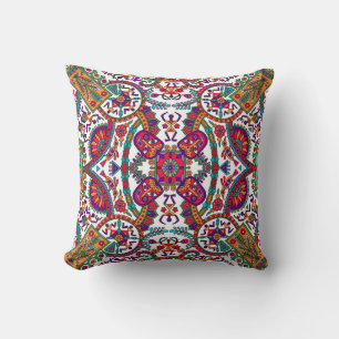 Traditionele Folk Art Designart, etnisch, achtergr Kussen