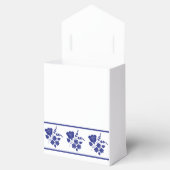 Traditionele folk hartpatroon gunstbox bedankdoosjes (Geopend)