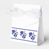 Traditionele folk hartpatroon gunstbox bedankdoosjes (Voorkant Zijde)