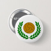 Traditionele football-/voetbalbadge ronde button 5,7 cm (Voorkant /achterkant)