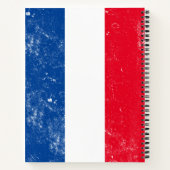 Traditionele Franse vlag Recipe Cookbook Notitieboek (Achterkant)