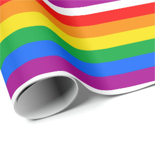 Traditionele Gay Pride Flag Cadeaupapier