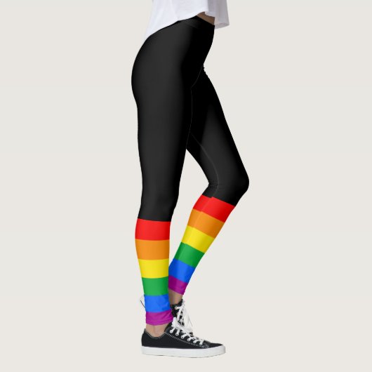 Traditionele Gay Pride Flag Leggings (Rechts)