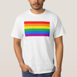 Traditionele Gay Pride Flag T-shirt