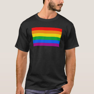 Traditionele Gay Pride-vlag T-shirt