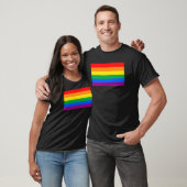 Traditionele Gay Pride-vlag T-shirt (Unisex)