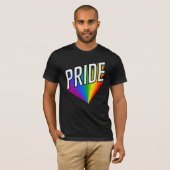 Traditionele Gay Pride vlag T-shirt (Voorkant volledig)