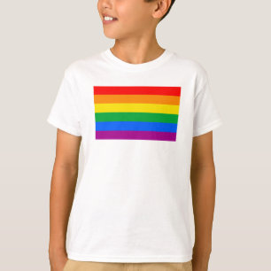 Traditionele Gay Pride-vlag T-shirt