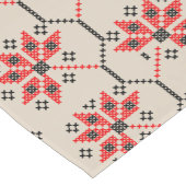 Traditionele geborduurde patroon tafel runner korte tafelloper (Hoek)