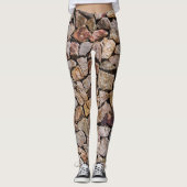 Traditionele gebroken stenen stapelmuren leggings (Voorkant)