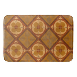 Traditionele geometrische bloemenkeramische Tegels Badmat