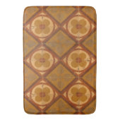 Traditionele geometrische bloemenkeramische Tegels Badmat (Voorkant Verticaal)