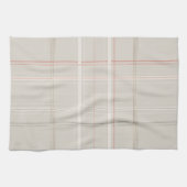 Traditionele geplakte gezellige cabine Beige goude Theedoek (Horizontaal)