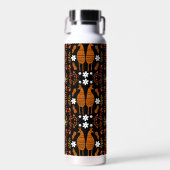 Traditionele Germaanse volkskunst vogel Waterfles (Voorkant)