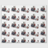 Traditionele getallen Tin Choir Cadeaupapier (Vlak)